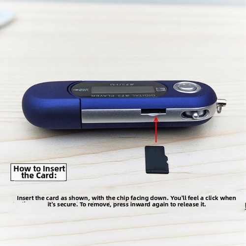 For mp3 player - for, with