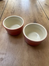 2 Small LE CREUSET Ramekin Pot