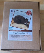 Needle felting kit sleepy - felting,