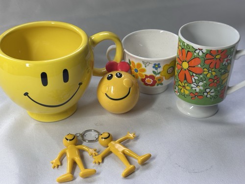 Vtg teleflora smiley - vtg, face