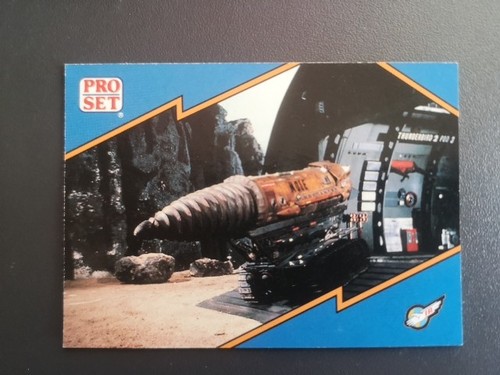 Thunderbirds pro set card - thunderbirds,