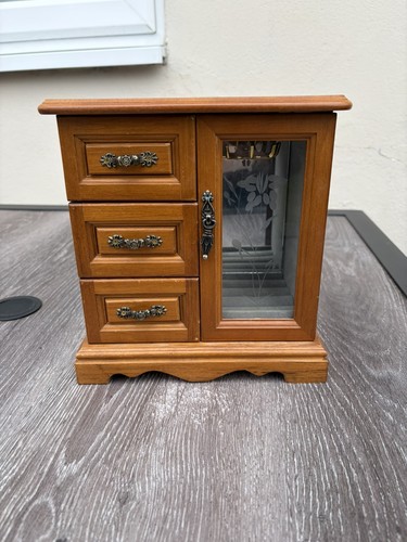Vintage wooden wardrobe - vintage,