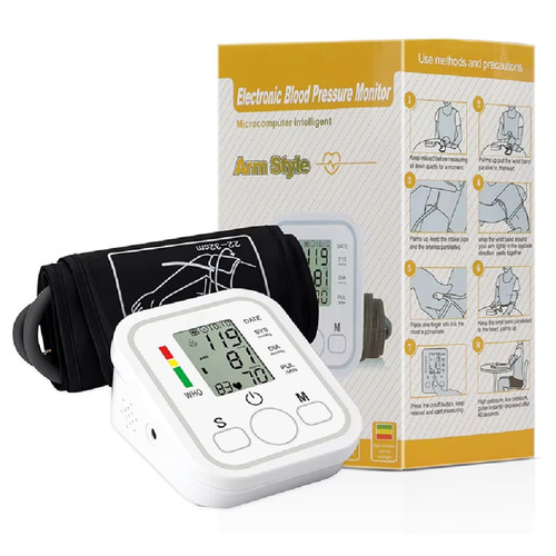 Electric tonometer arm - tonometer, blood