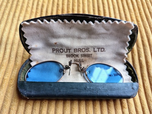 Antique pince nez sunglasses - pince-nez,