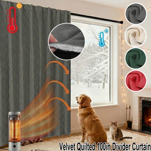 Large thermal curtain winter - thermal,