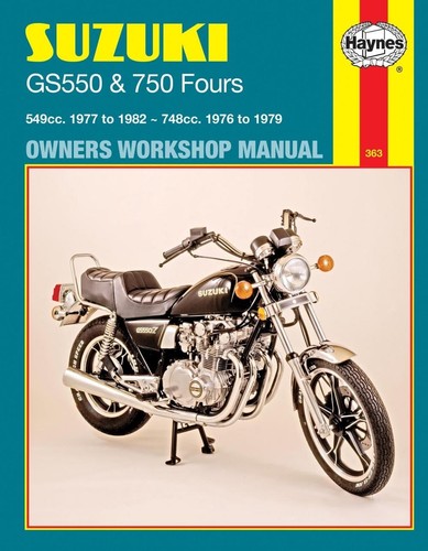 Suzuki gs550 gs750 - suzuki, 82)