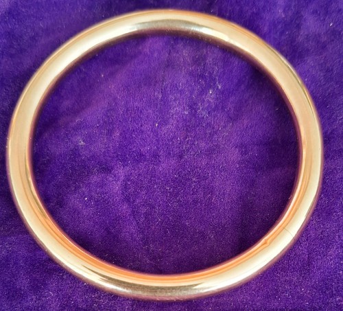 Gold bangle bracelet 9ct - bracelet,