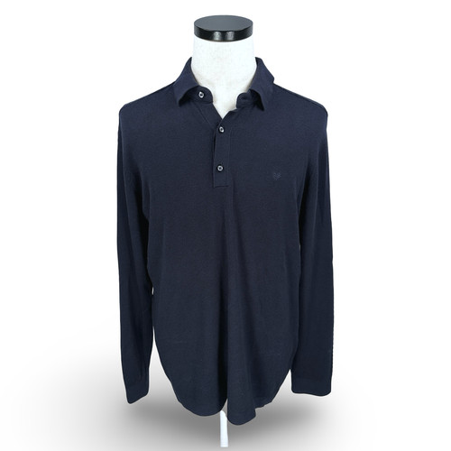 Buttercloth sweater polo shirt - buttercloth,