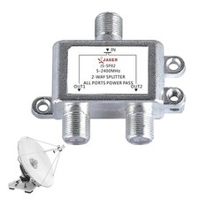 2 Way Port Dual-use TV Signal
