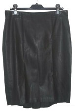 Zara Woman Leather Look Skirt Size M