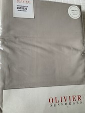 OLIVIER DESFORGES ALCOVE PERLE PERCALE SUPERKING Duvet Cover