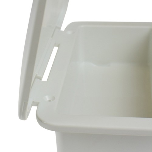 Small white boat - white, storage