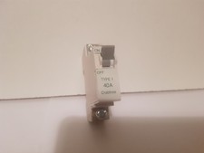 CRABTREE SB6000, WYLEX NB40, 40A TYPE 1 SP MCB, CIRCUIT BREAKER, WYLEX NB