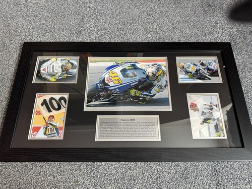 Framed valentino rossi 2009 - framed,
