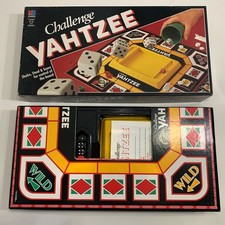 Vintage challenge yahtzee dice - vintage,
