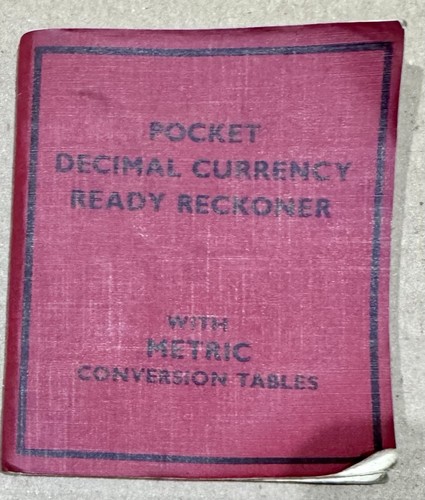 Pocket decimal currency - decimal, ready