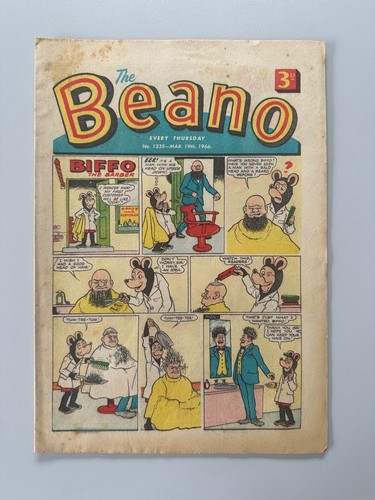 Beano comic 1235 - comic, 19th