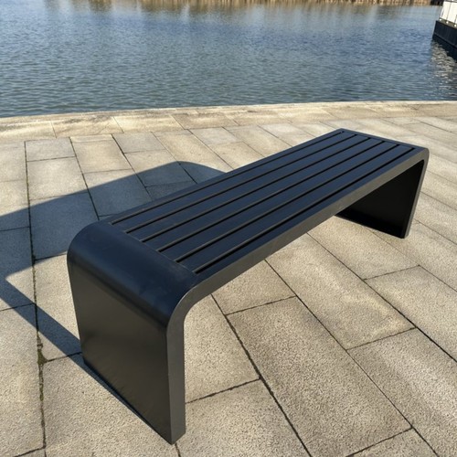Metal slat bench waterproof - slat,