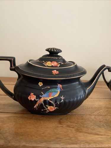 Teapot chinoiserie pheasant