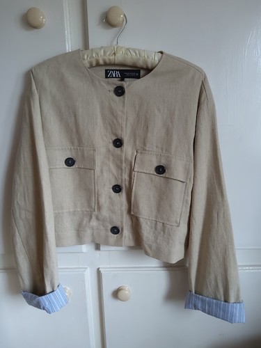 Zara short box jacket - box,