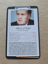 JOCK STEIN CELTIC TOP TRUMPS