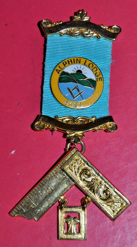 Masonic past master jewel - masonic, master's