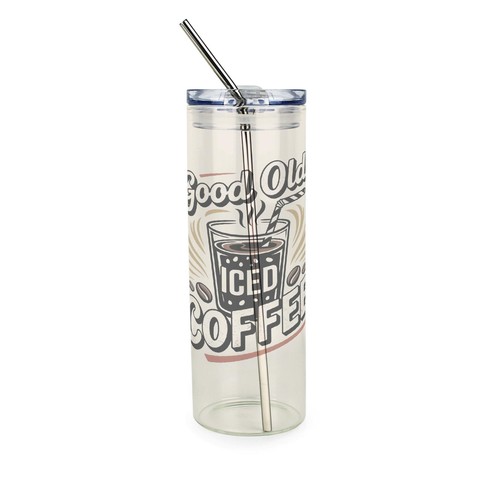 Good old iced - coffee, flask