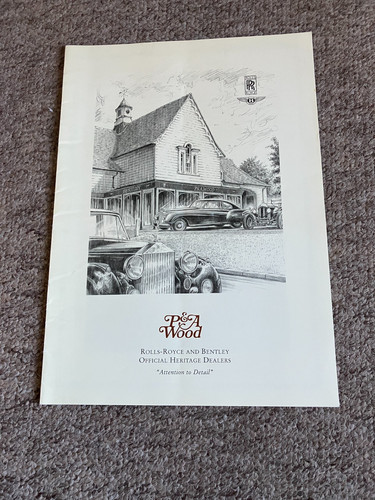 Wood rolls royce - p&a, rolls-royce