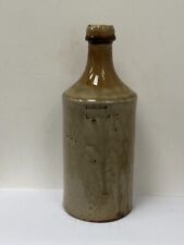 57833 Old Antique Impressed Saltglaze Porter Bottle Ginger Beer Lincoln Budd