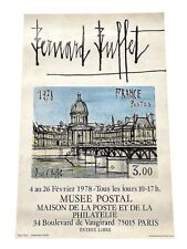 Bernard Buffet Musee Postal Exhibition Poster 1978