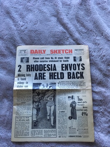 Rhodesia envoys held back - envoys,