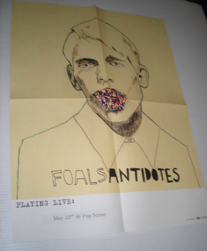 Poster foals antidotes live - poster,