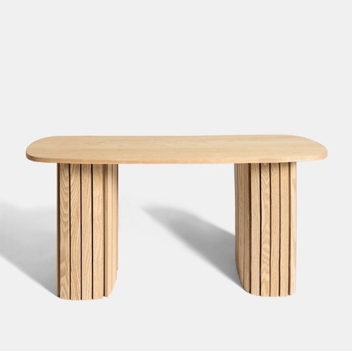Madison ribbed coffee table - ribbed,