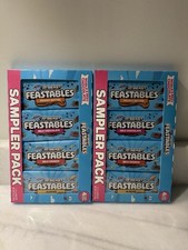 (2x) 4pk MrBeast Feastables Sample Pack 8 Bars 2.1oz Each Assorted Flavors New
