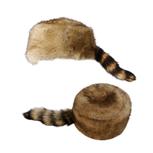 Faux raccoon tail - faux,