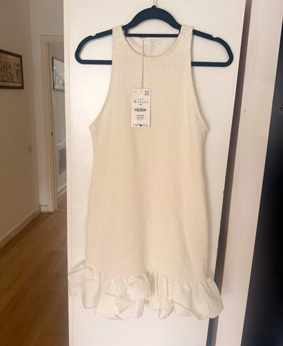 Zara cream bouclé cotton - bouclé,