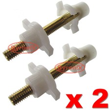 VW GOLF MK2 HEADLAMP HEADLIGHT ADJUSTING SCREW ADJUSTER CLIP - Long Threaded X 2