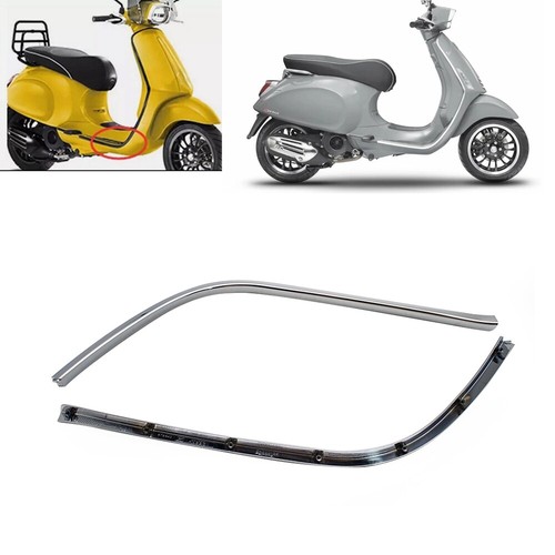 Scooter footrest side strip - footrest,