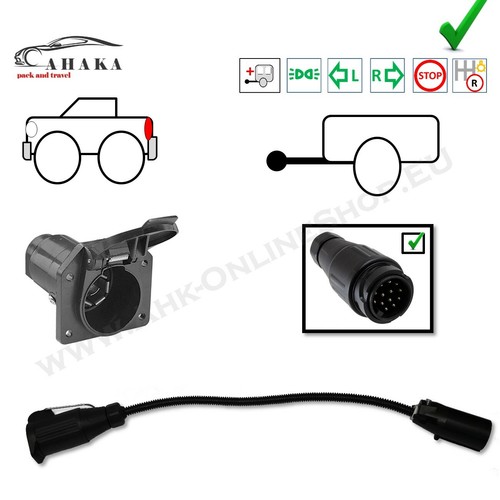 Trailer light plug adapter - trailer,