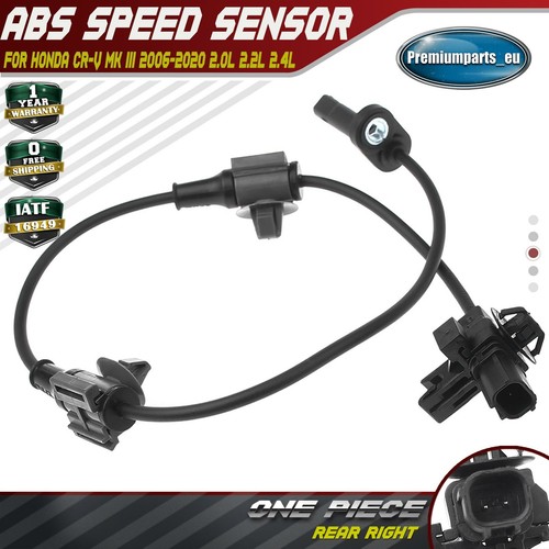 Abs wheel speed - sensor, rear
