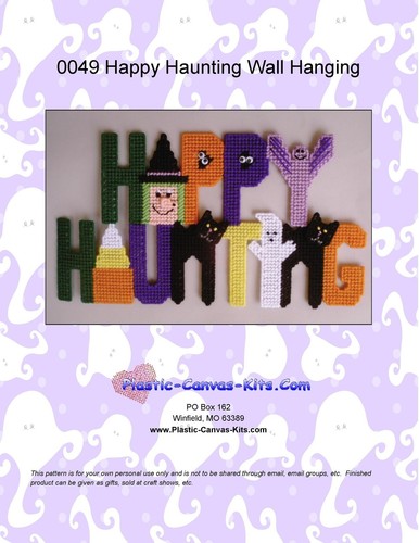 Happy haunting wall - happy,