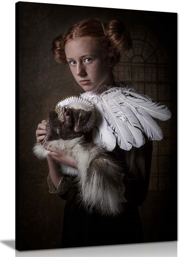 Lady feather collar - lady,