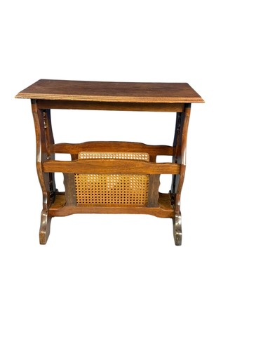 Vintage wooden magazine rack - wooden,