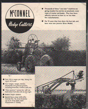 McCONNEL Tractor Hedge Cutters