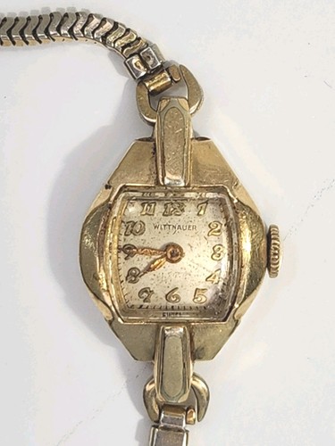 Antique wittnauer watch with - wittnauer,