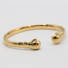 Men 9ct Gold Classic Boxing