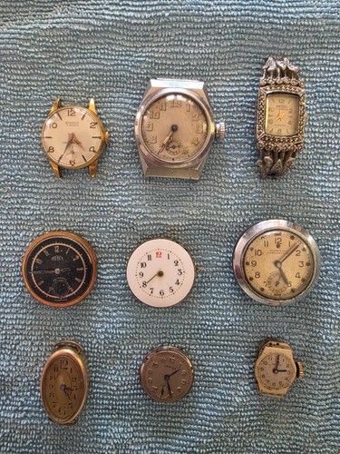 Vintage watch job lot - job,