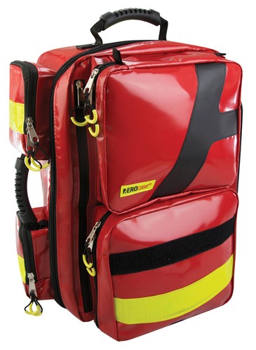 Emergency medical backpack red - medical,
