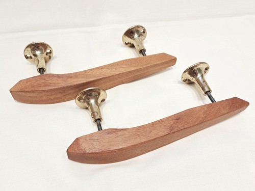 Vintage pair solid - solid, mahogany