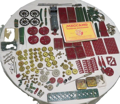 Meccano 1929 outfit 5 - meccano,